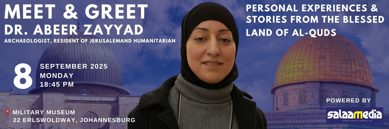 Meet and greet with Dr. Abeer Zayyad Archaeologist, Resident Of Jerusalem & Humanitarian