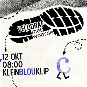 Velddraf met woorde