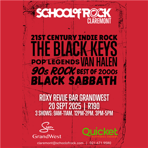 21st Century Indie Rock, The Black Keys, Pop Legends, Van Halen, 90s Rock, Best of 2000s and Black Sabbath Season Show
