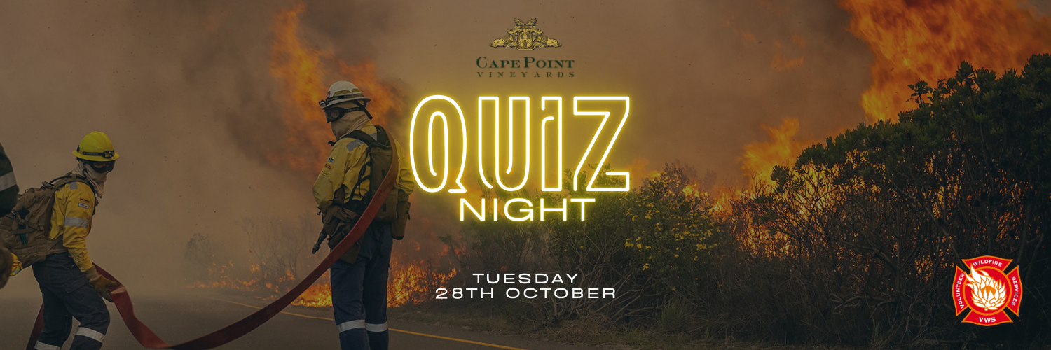 VWS South Peninsula Quiz Night at Cape Point Vineyards