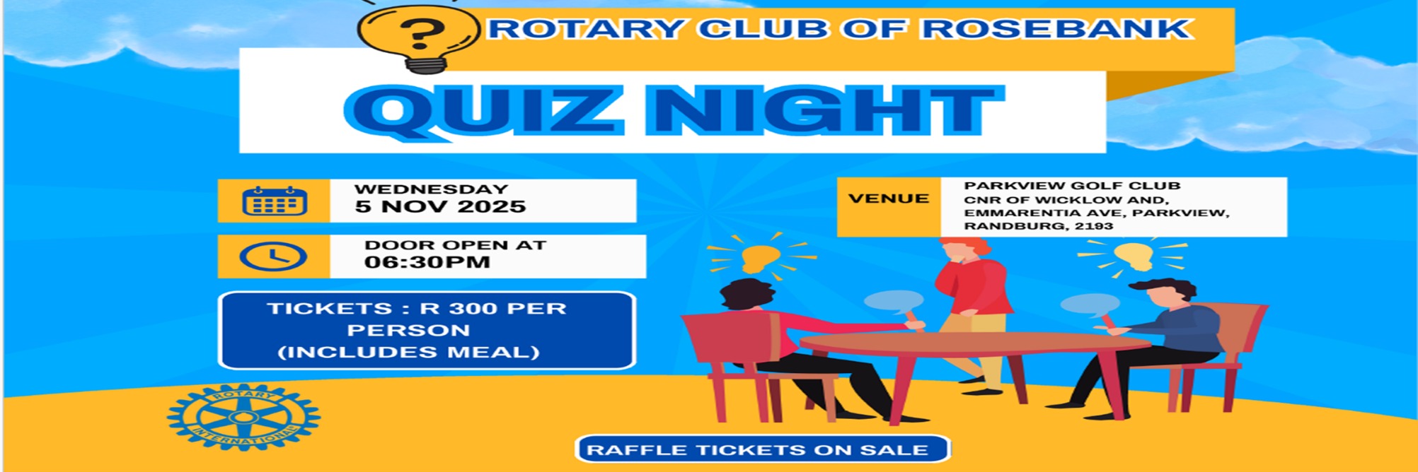 Rotary Club of Rosebank Annual Quiz