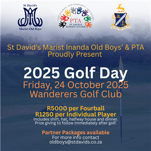 St David's Marist Inanda Old Boys & PTA Golf Day 2025