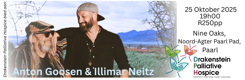 Anton Goosen kuier in die Paarl