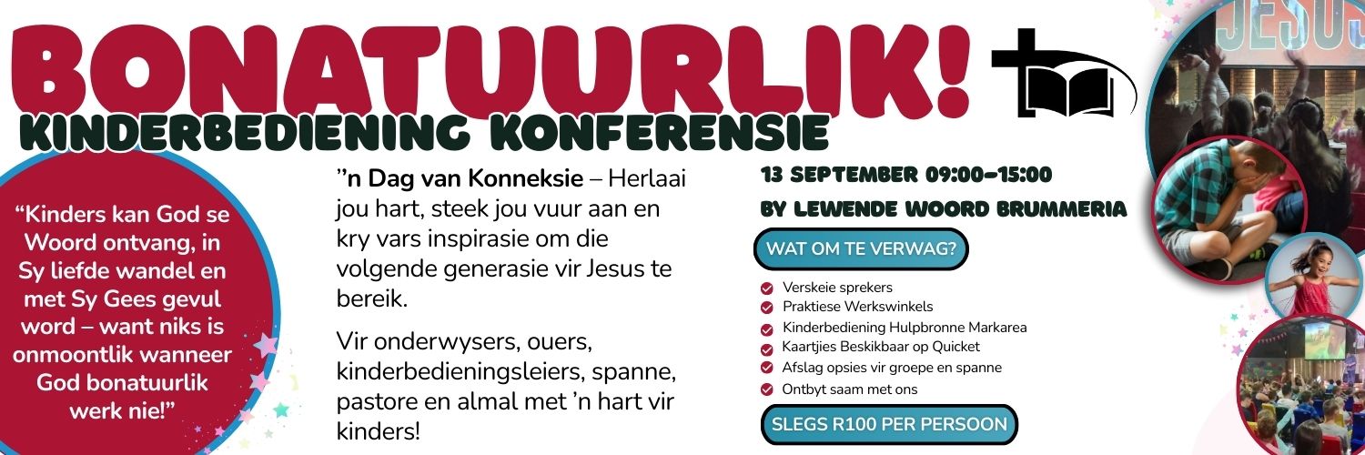 Bonatuurlik Kinderbediening Opleiding en Toerusting Konferensie – Dag van Konneksie