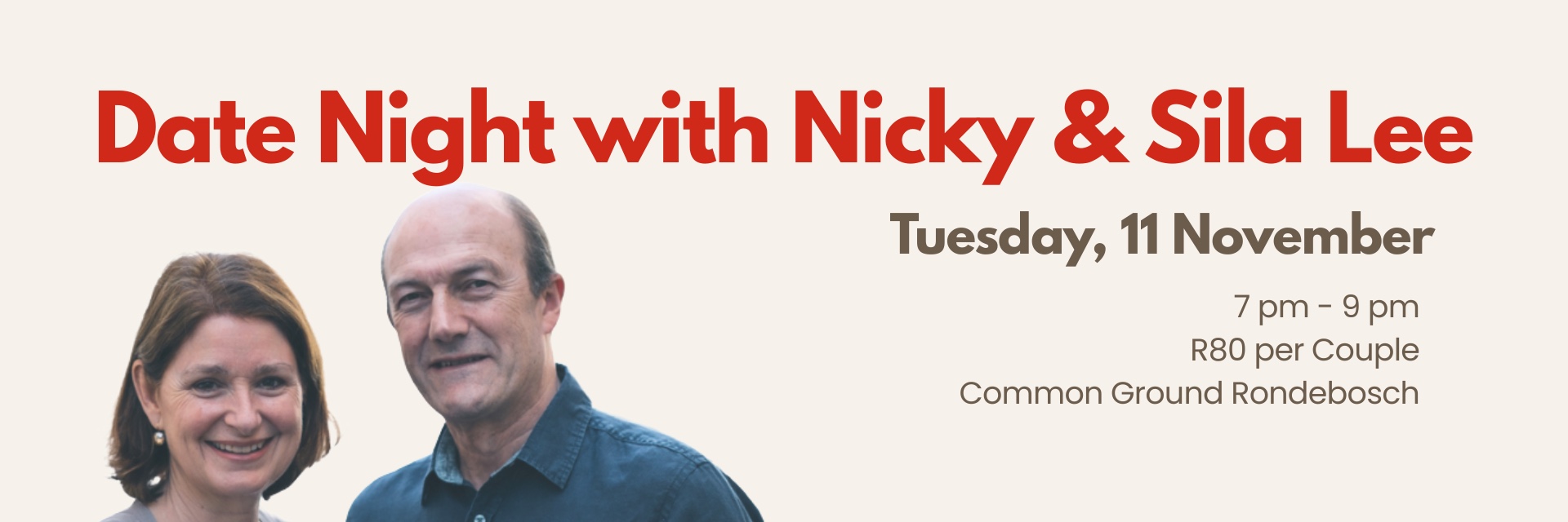 Date Night with Nicky & Sila Lee