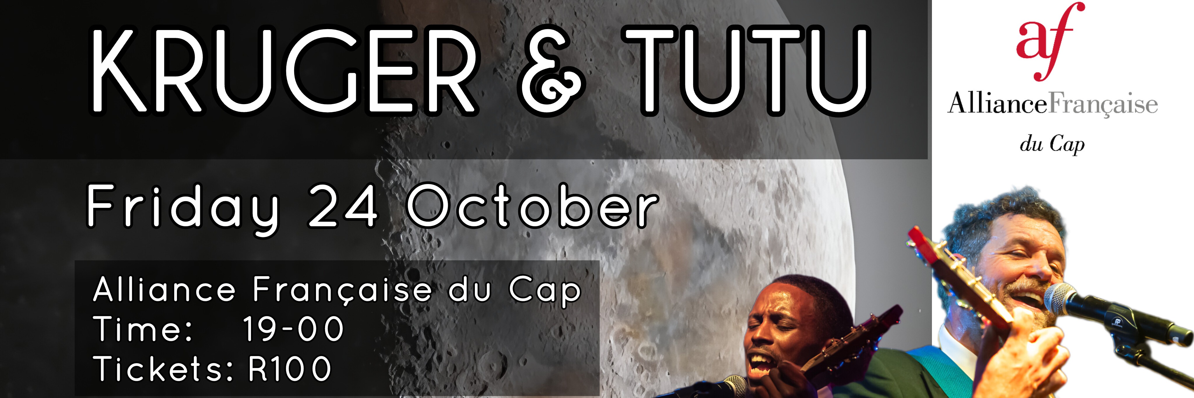 Kruger & Tutu Live at Alliance Francaise du Cap
