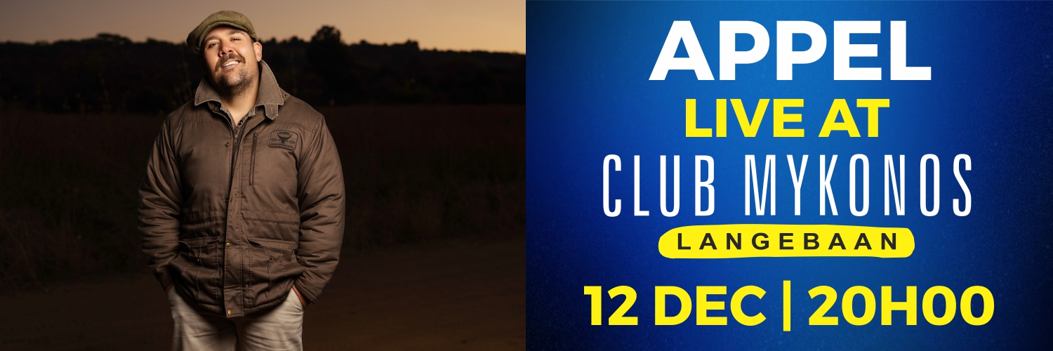 Appel live by Club Mykonos Langebaan