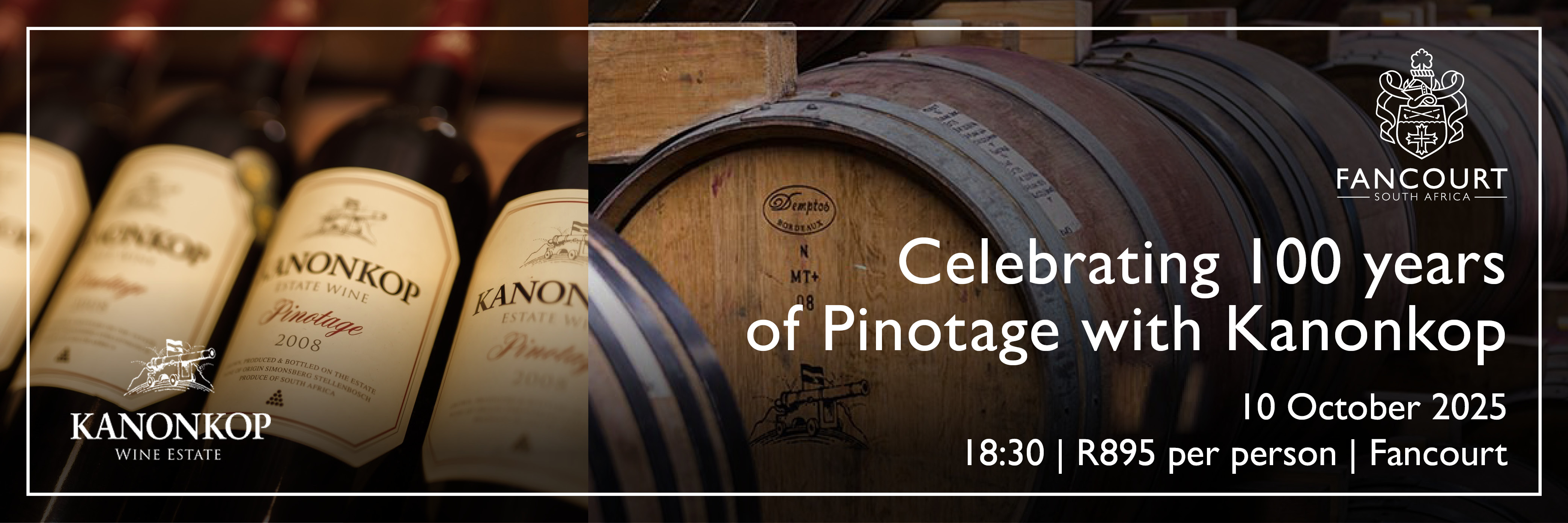 Celebrating 100 years of Pinotage with Kanonkop - Dinner pairing