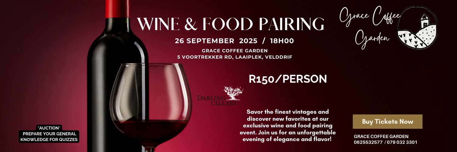 Wine & Food Pairing Grace Coffee Garden