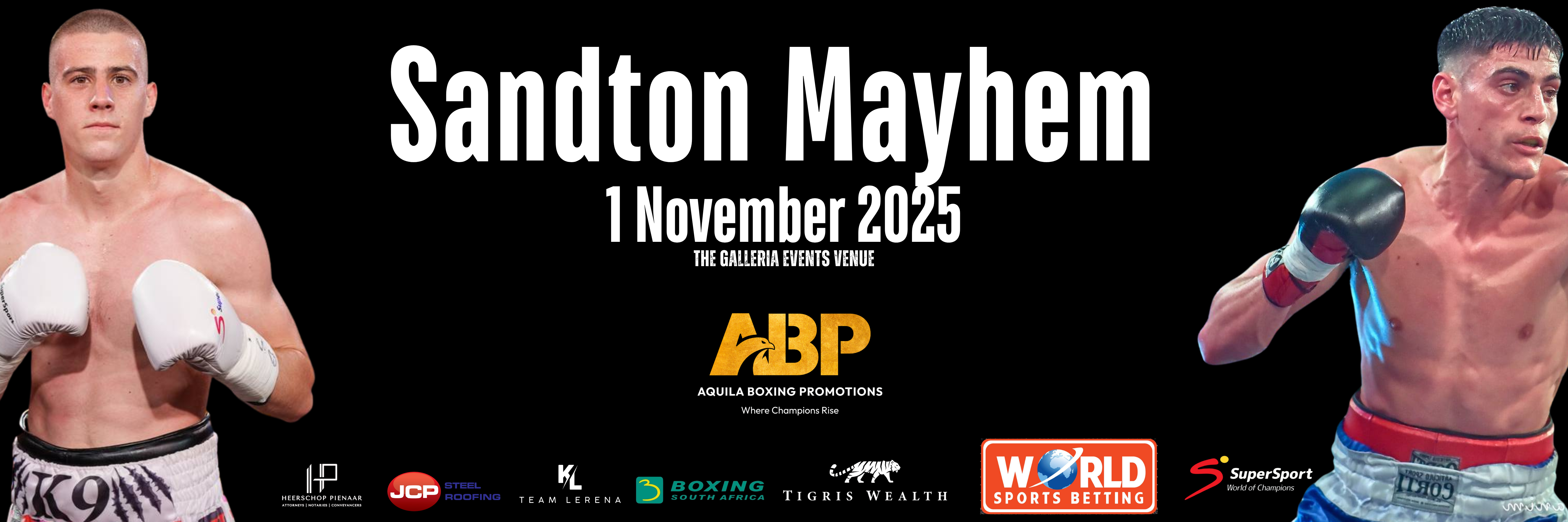 Aquila Boxing Promotions “Sandton Mayhem”