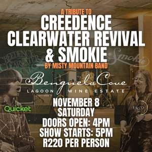 A Tribute to Creedence Clearwater Revival & Smokie Live in Hermanus