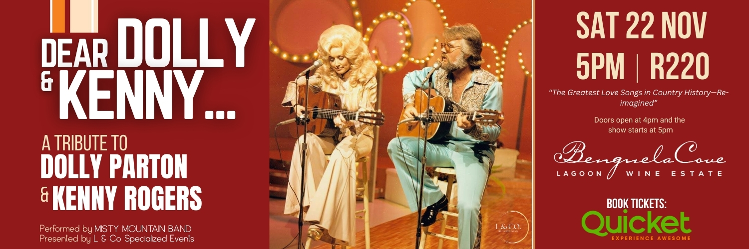 A tribute to Dolly Parton and Kenny Rogers Live in Hermanus