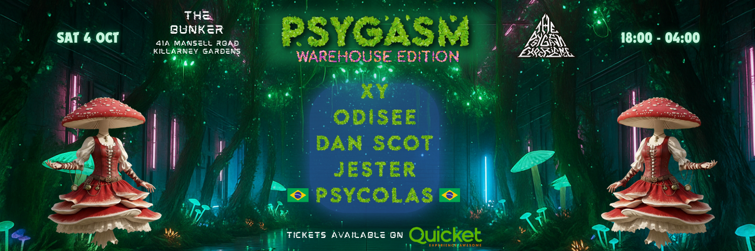 Psygasm : Warehouse Edition (October)