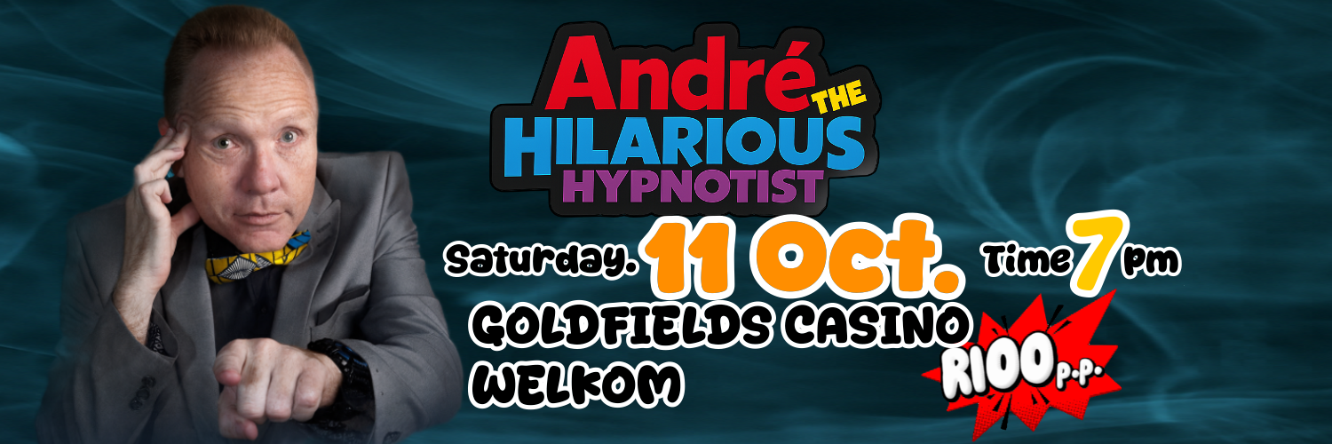 Andre The Hilarious Hypnotist in Welkom