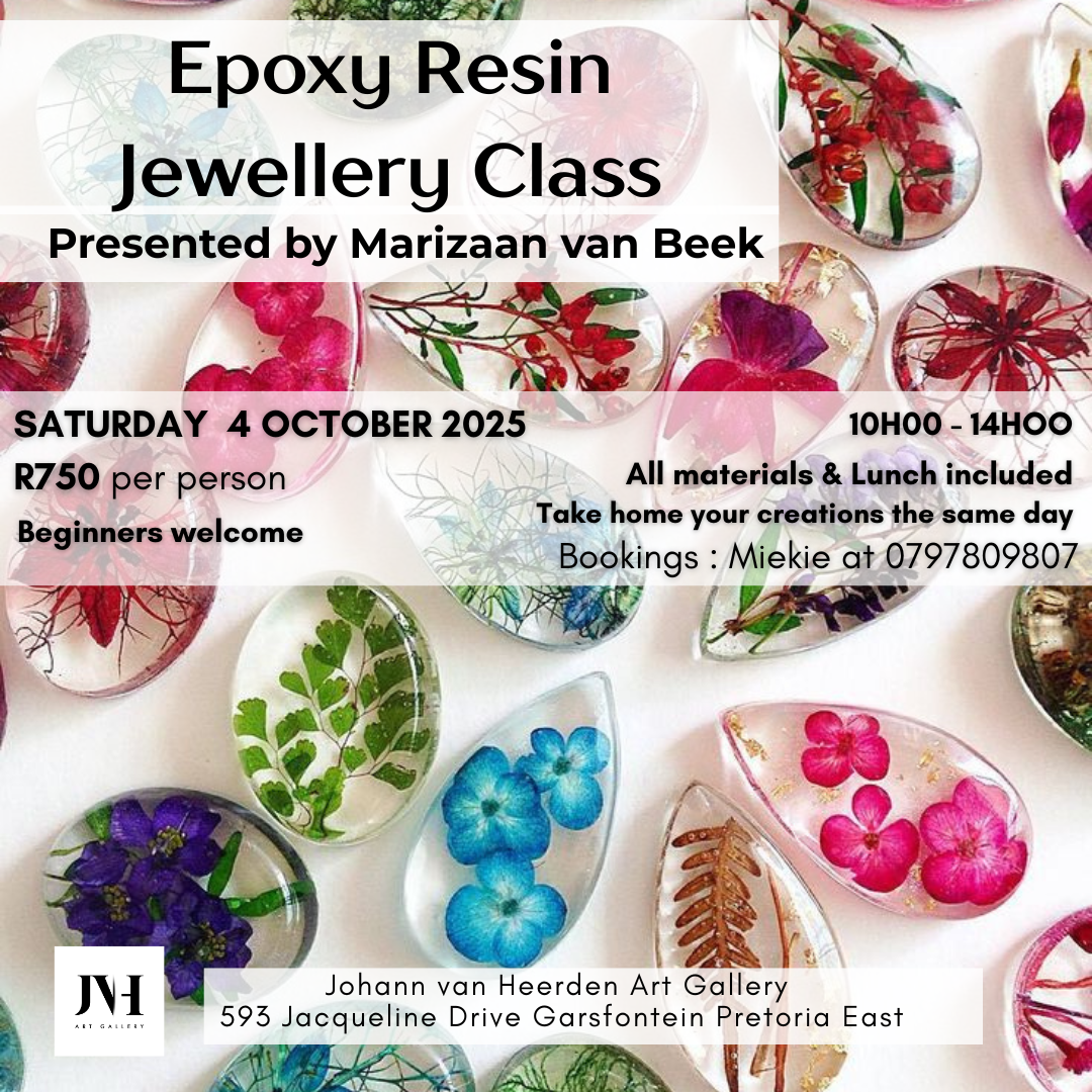 Epoxy Resin Jewellery Class
