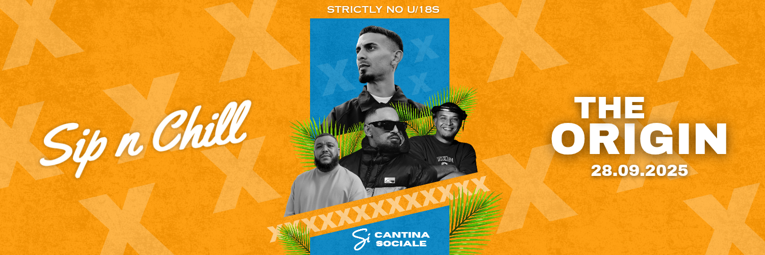 CPT / Sip n Chill Sundays ft ORIGIN / Si Cantina Sociale / Sunday 28 August 2025