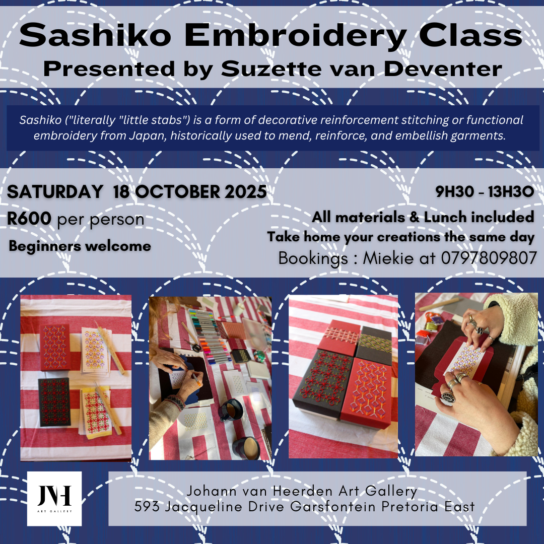 Sashiko Embroidery Class