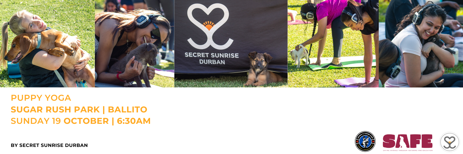 Secret Sunrise Durban - Puppy Yoga