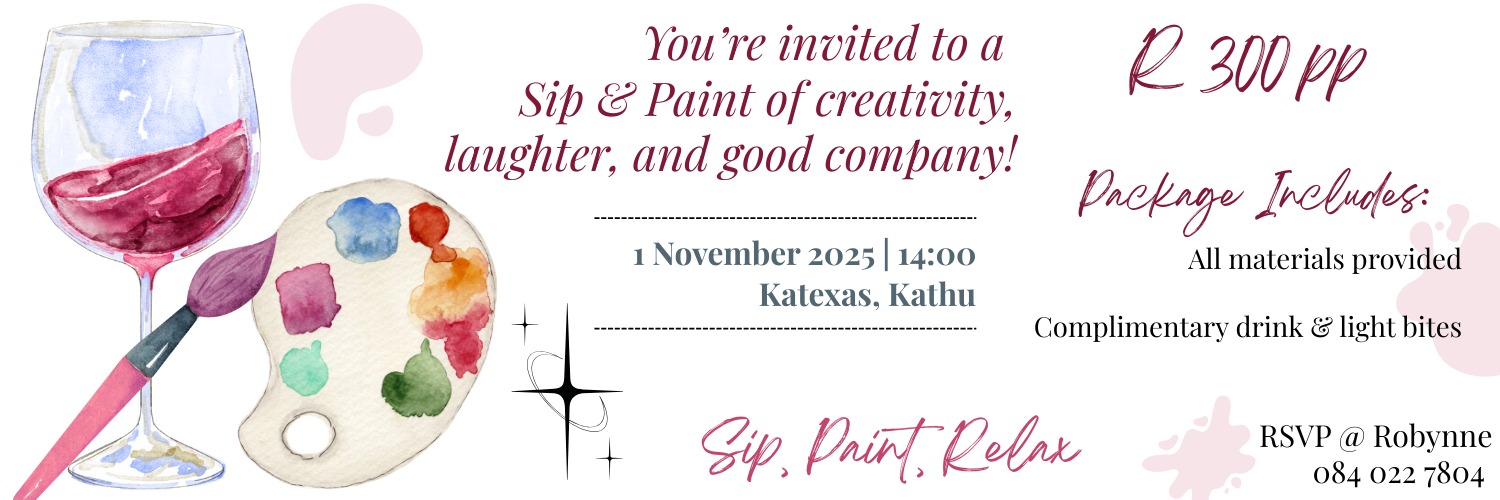 Sip & Paint Event Katexas Kathu Northern Cape