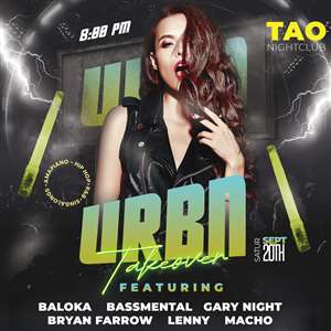 Ziggy4X Live at URBN Takeover