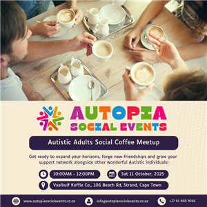Autistic Adults Social Coffee Meetup - Helderberg