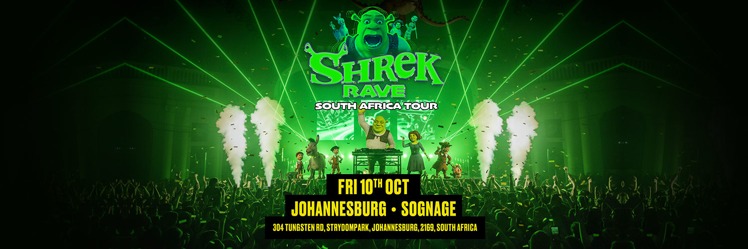 Shrek Rave Is Coming To Johannesburg!