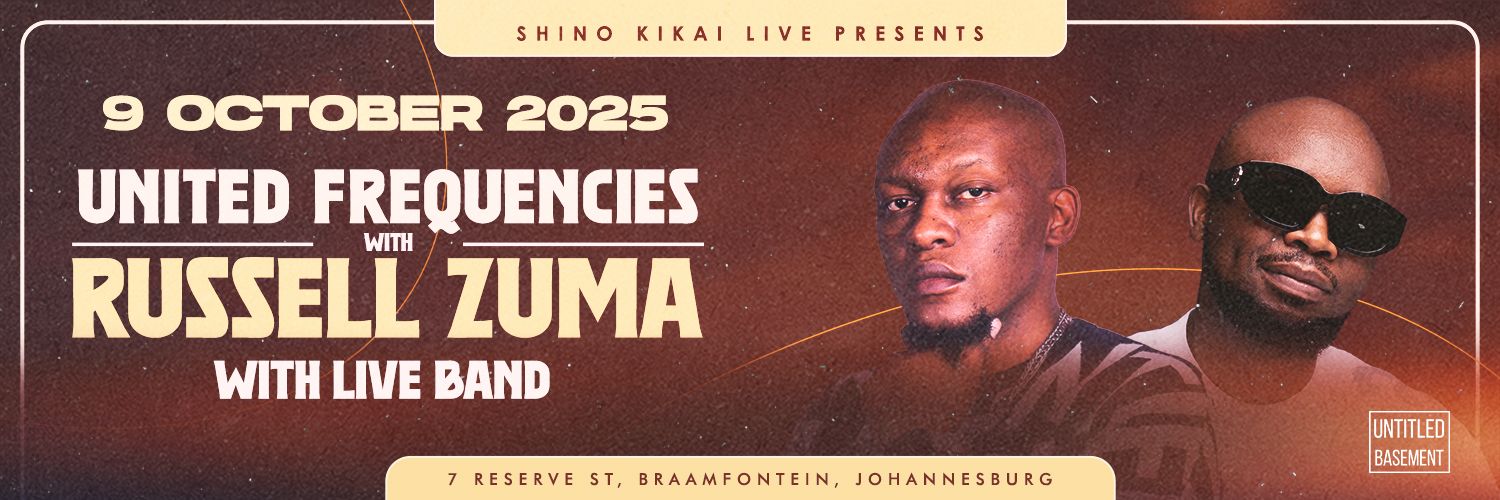 Shino Kikai Live Presents  United Frequencies with Russell Zuma