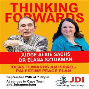 Thinking Forwards: Ideas Towards a Peace Plan, Cape Town