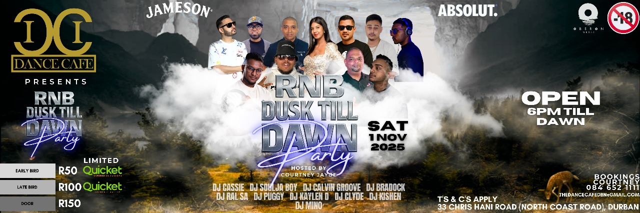 Dance Cafe's Dusk To Dawn R&B Party Hosted By Courtney Jayde