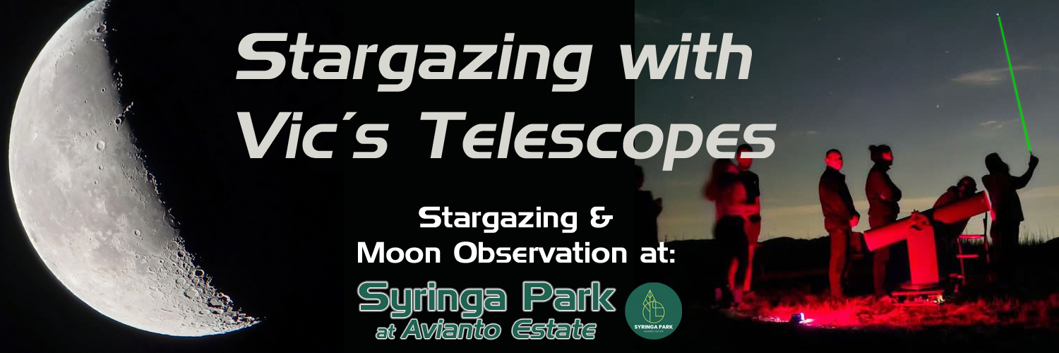Stargazing with Vic's Telescopes @ Syringa Park (at Avianto Estate)