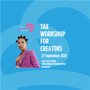 Workshop brought to you by The Africa Creator festival