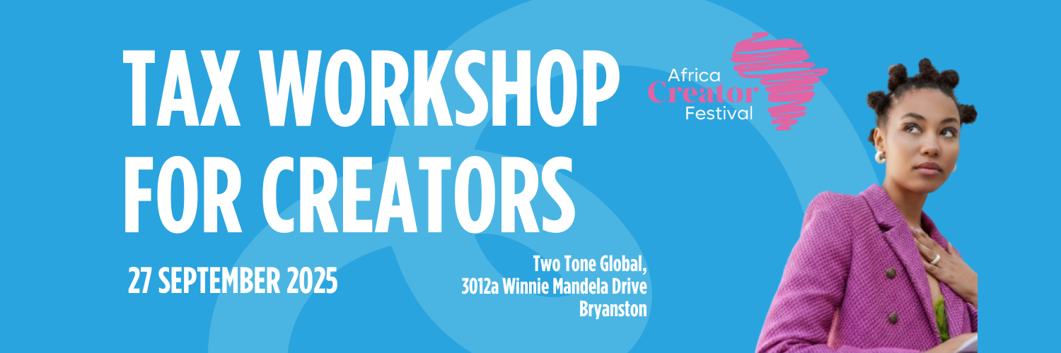 Workshop brought to you by The Africa Creator festival