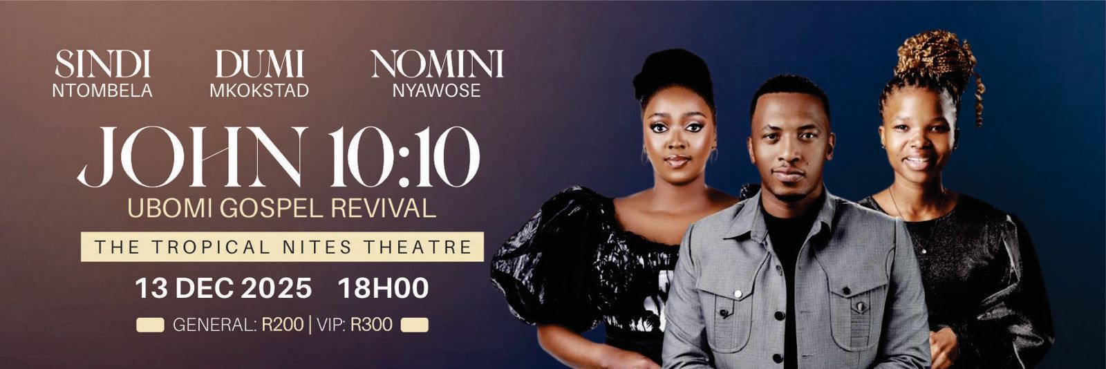 John 10:10 Ubomi Gospel Revival