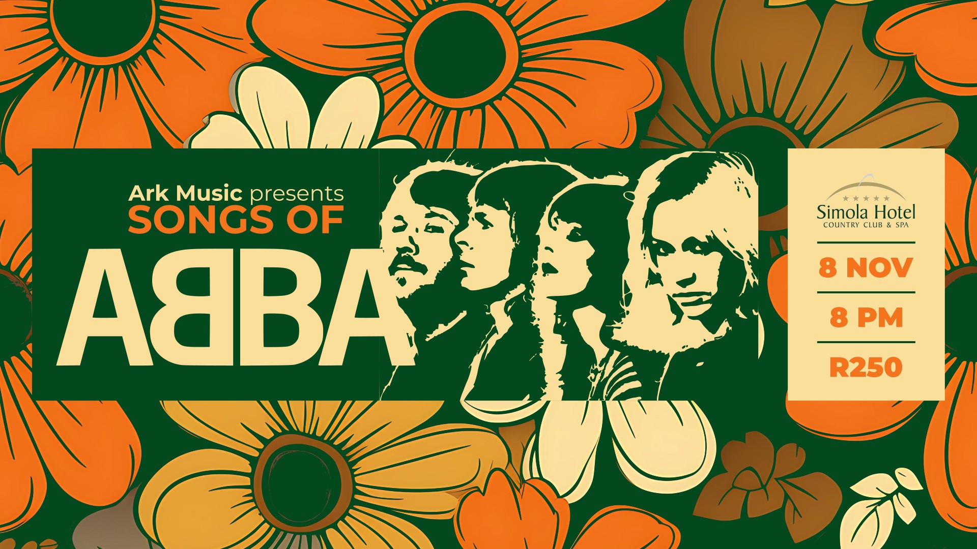 Songs of ABBA live in Knysna