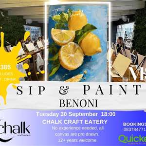 Sip & Paint - Benoni -