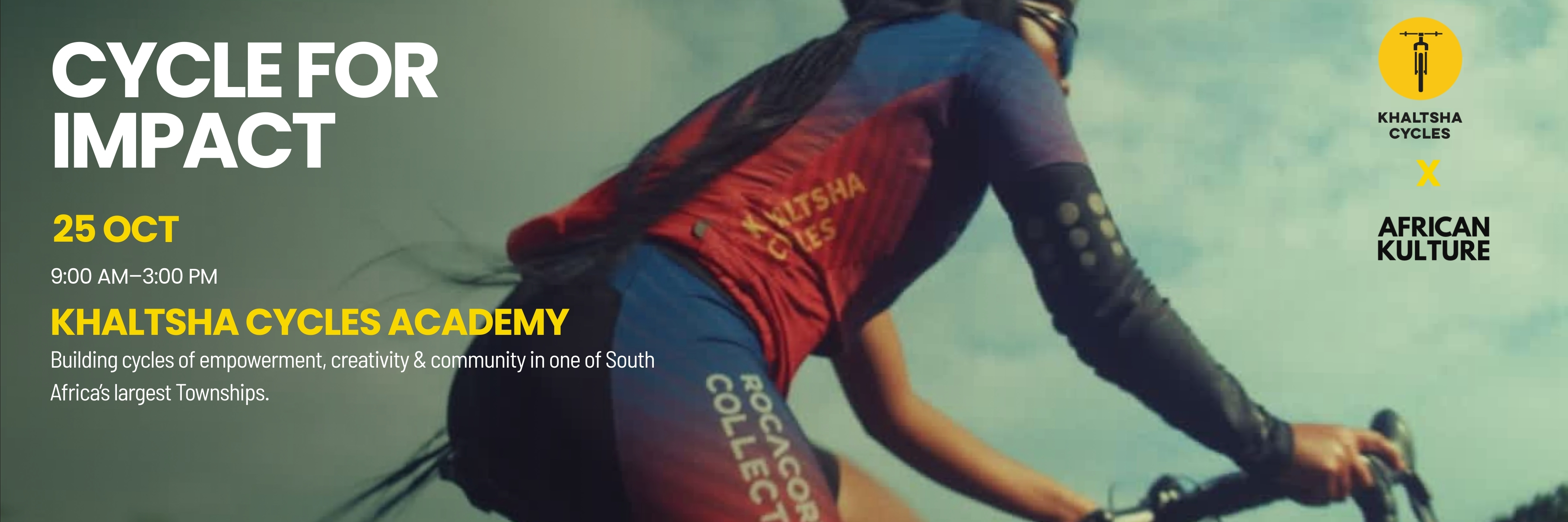 Cycle for Impact with Khaltsha Cycles Academy