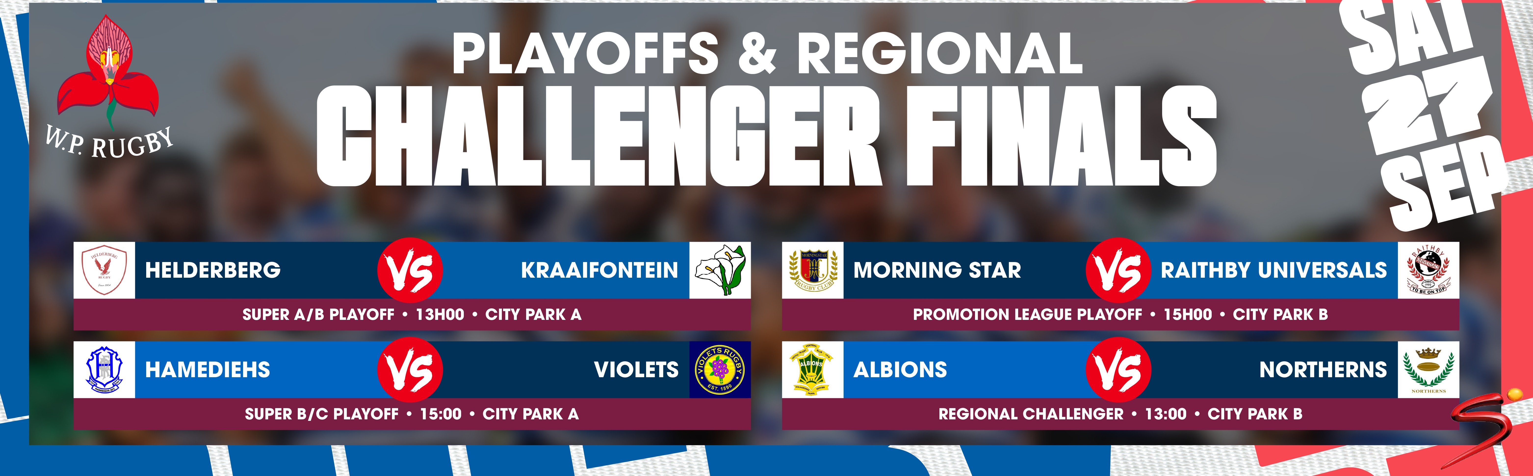 WPRFU Super League Playoffs & Regional Challenger final