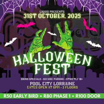 LIQUID PRESENTS | POOL CITY HALLOWEEN photo 1