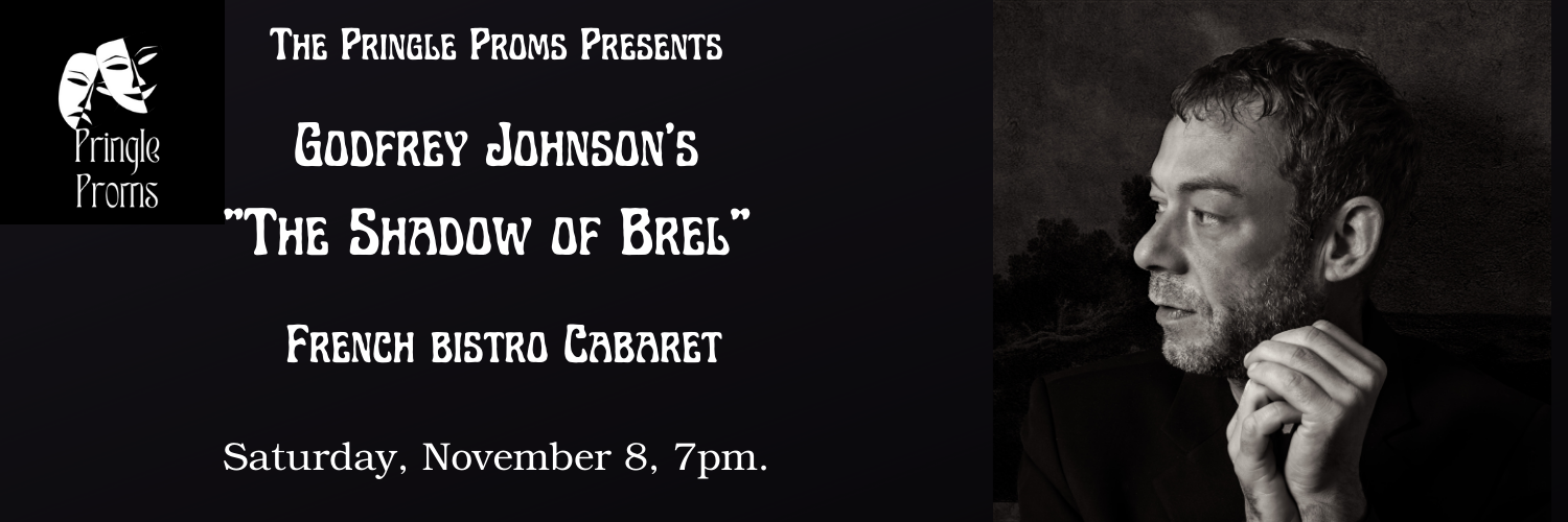 Godfrey Johnson's "The Shadow of Jacques Brel" in Pringle Bay