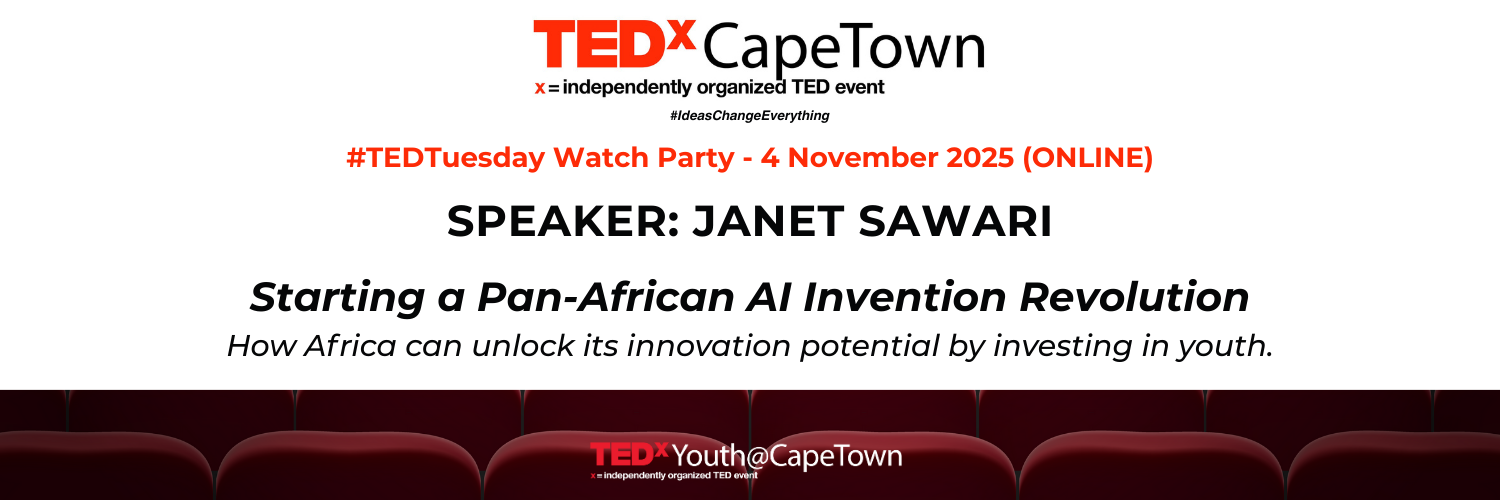 #TEDTuesdays watch party: Starting a Pan-African AI Invention Revolution