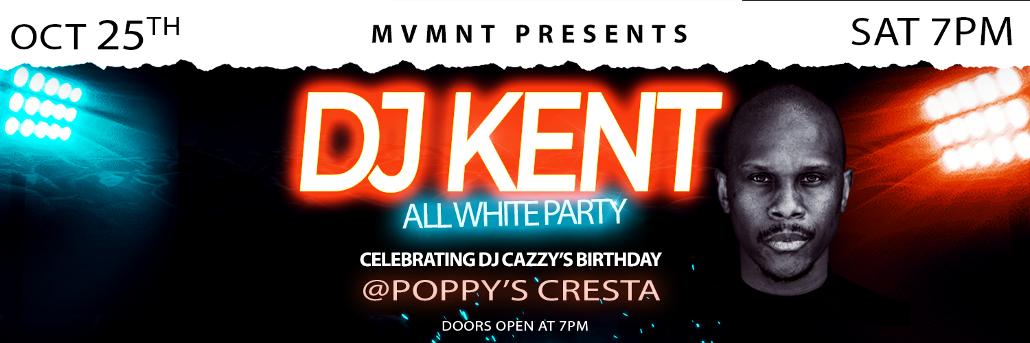 MVMNT All White - Featuring DJ Kent