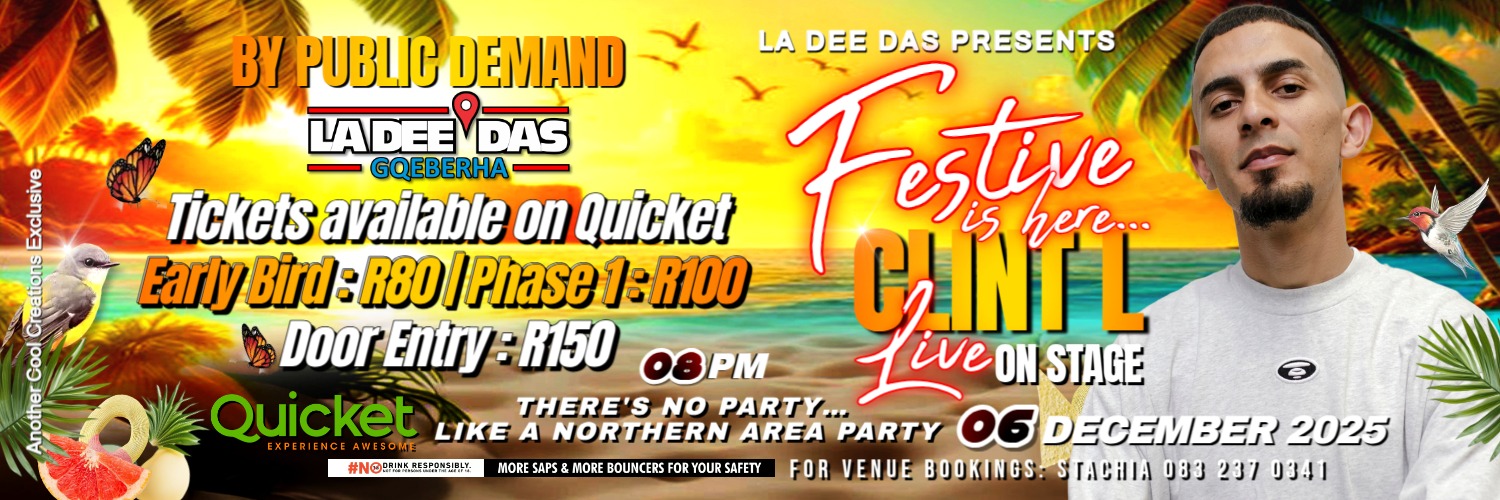 FESTIVE IS HERE..FT CLINT L LIVE AT LA DEE DAS
