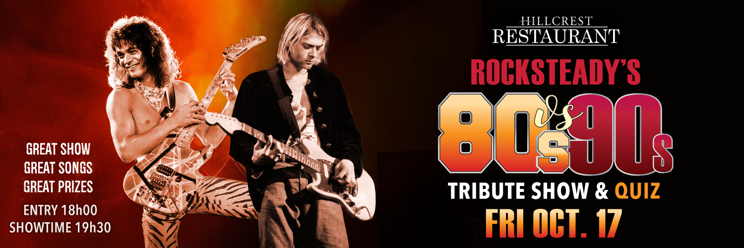 Rocksteady's 80sVs90s Tribute Show & Quiz