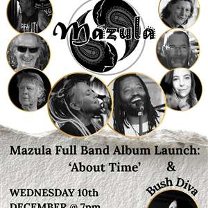 Mazula - 'About Time' - Full Band Album Launch