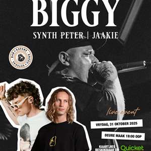 BIGGY // SYNTH PETER // JAAKIE LIVE BY DIE NAGUIL PAARL