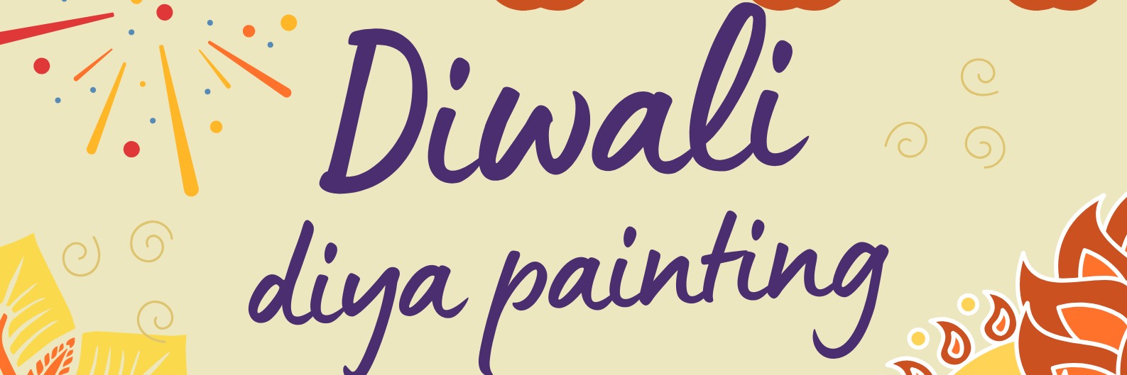 Diwali Diya Painting