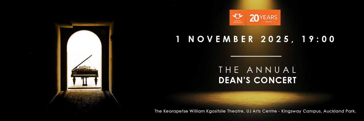 UJ Arts & Culture presents the annual Dean's Concert