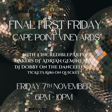 FINAL FIRST FRIDAY AT CAPE POINT VINEYARDS photo 1