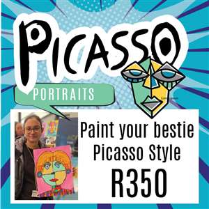 Paint Your Bestie, Picasso Style