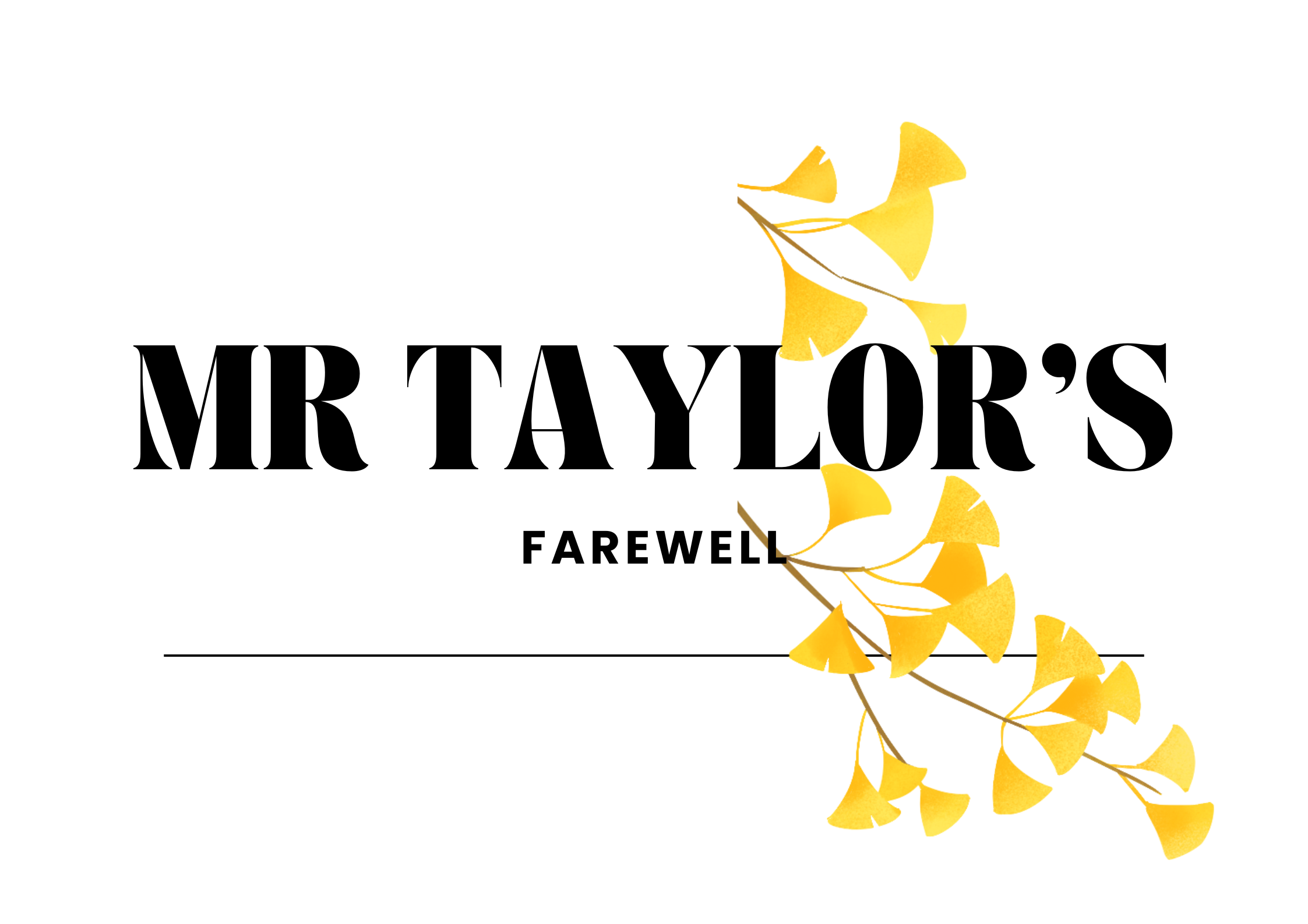 Mr Taylor's Farewell
